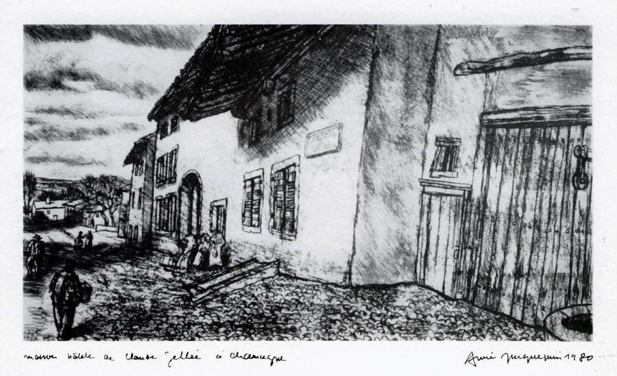 Jacquemin: maison de Claude Gellée à Chamagne