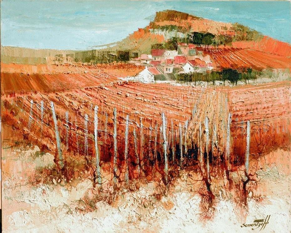 village dans les vignes