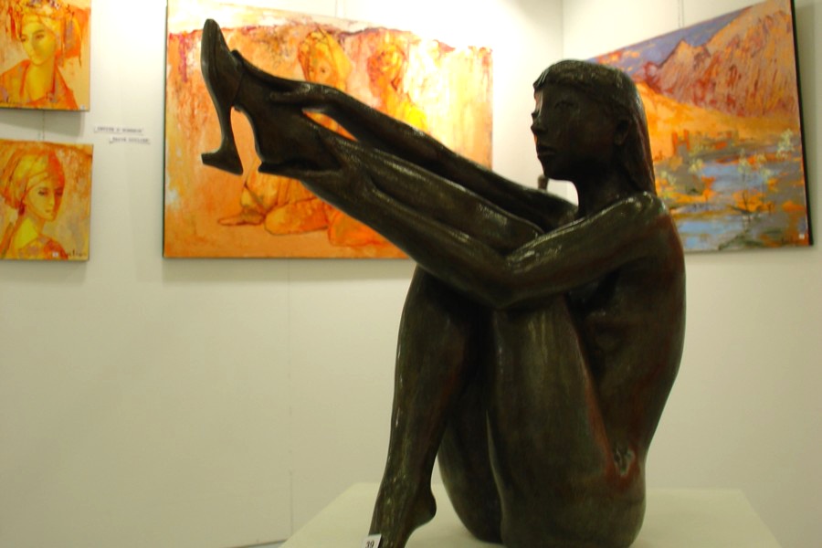 sculpture de COQUILLAY