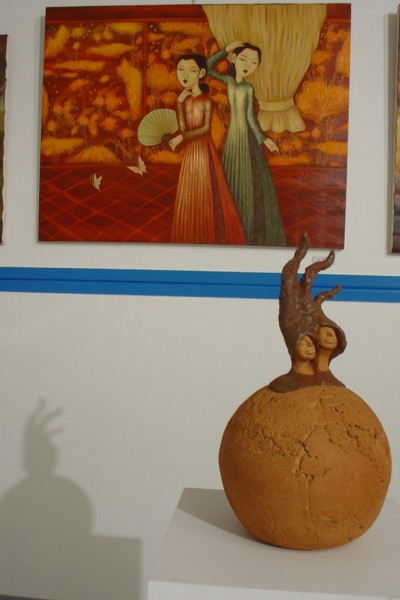 sculpture : Violette Lily