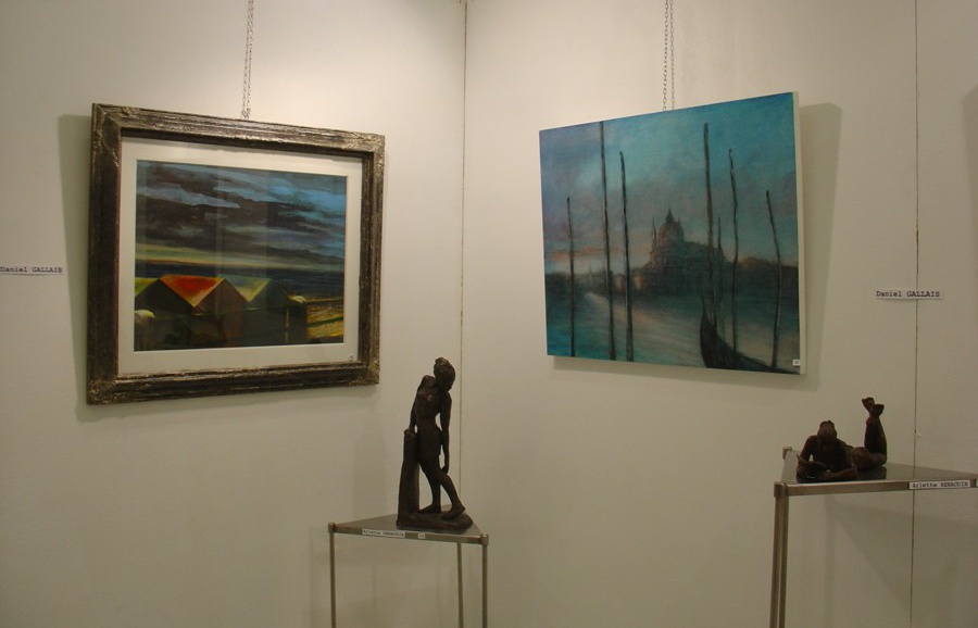 Daniel GALLAIS - sculptures : Arlette RENAUDIN