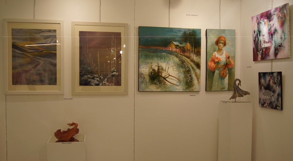 Daniel Caland - Sementzeff - sculptures : Fabian Monnay