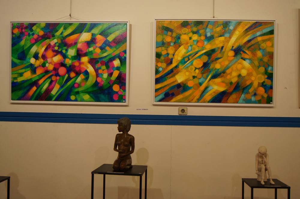 Michel Schwartz sculptures: Charles Waechter